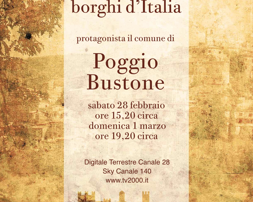 Poggio Bustone, protagonista su “Borghi d’Italia”